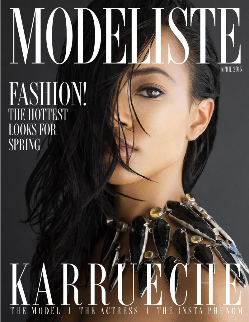  featured on the Modeliste cover from April 2016