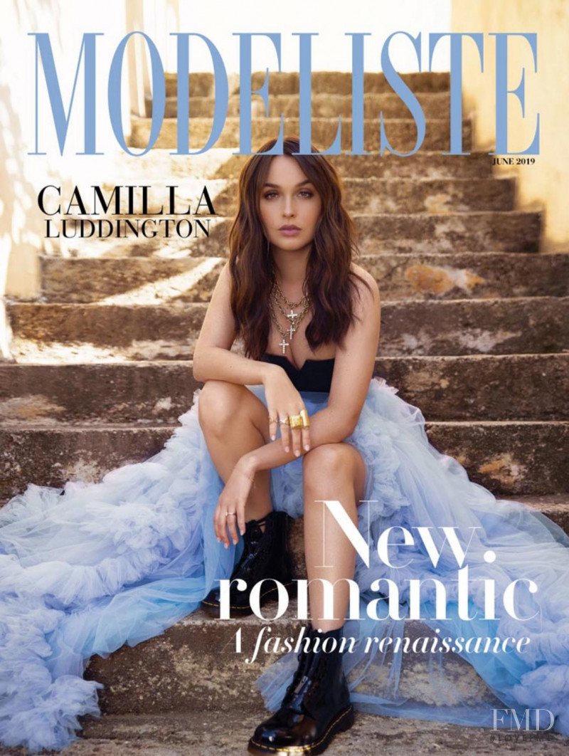 Camilla Luddington featured on the Modeliste cover from June 2019