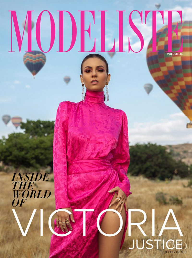 Victoria Justice featured on the Modeliste cover from September 2019