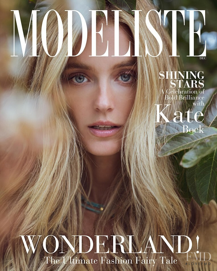 Kate Bock featured on the Modeliste cover from December 2020