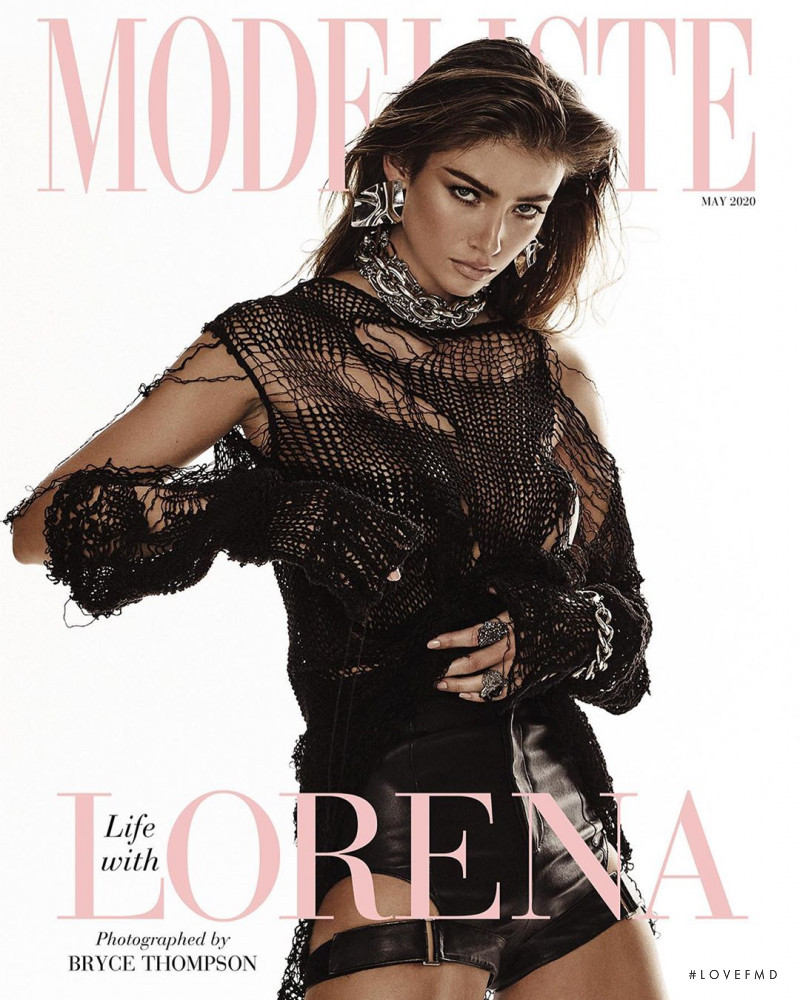 Lorena Rae featured on the Modeliste cover from May 2020