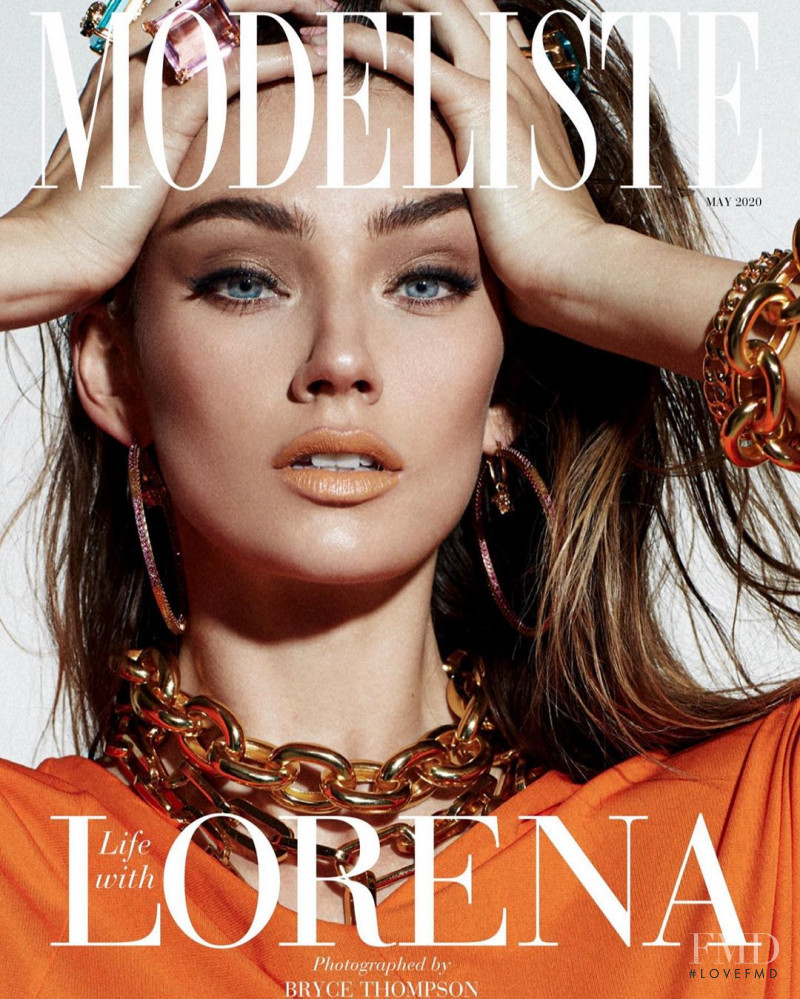 Lorena Rae featured on the Modeliste cover from May 2020
