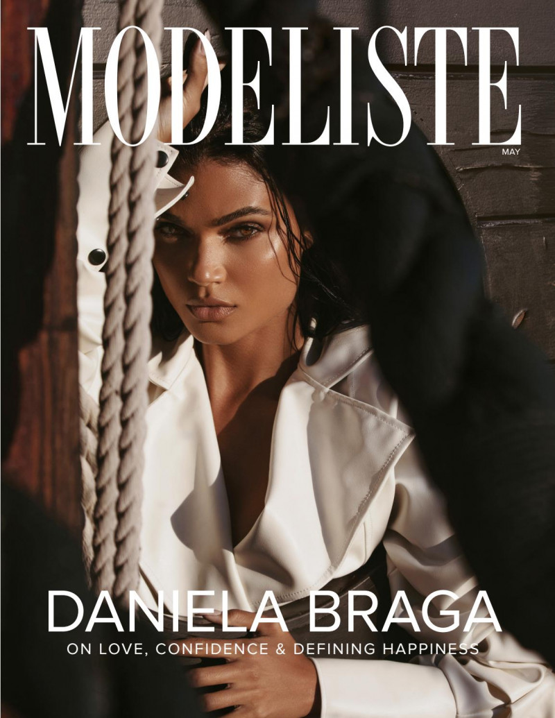 Daniela Braga featured on the Modeliste cover from May 2021