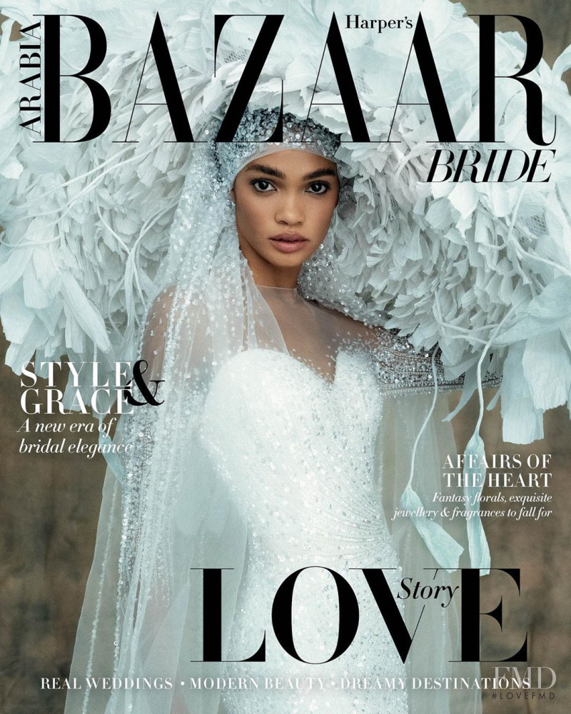  featured on the Harper\'s Bazaar Bride Arabia cover from May 2020