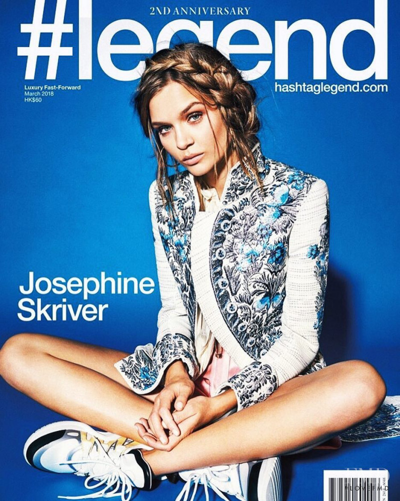 Josephine Skriver featured on the #legend cover from March 2018