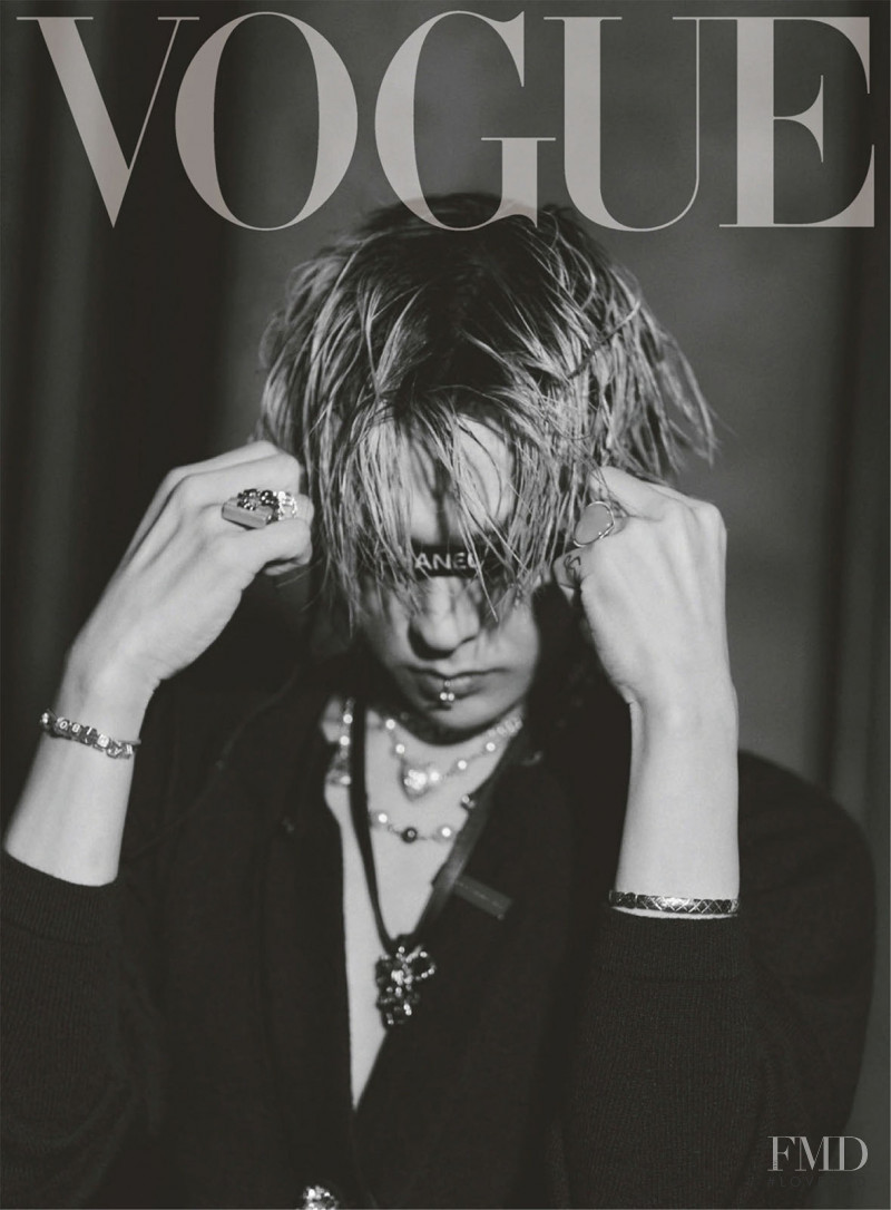  featured on the Vogue Taiwan cover from July 2022