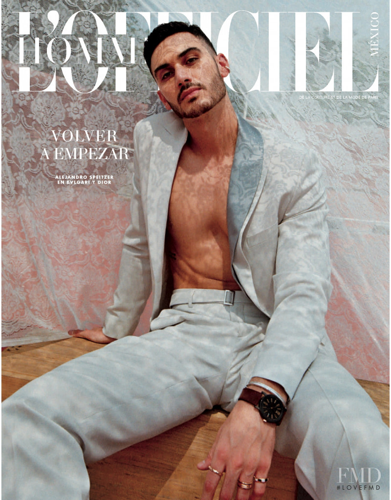 featured on the L\'Officiel Hommes Mexico cover from June 2020