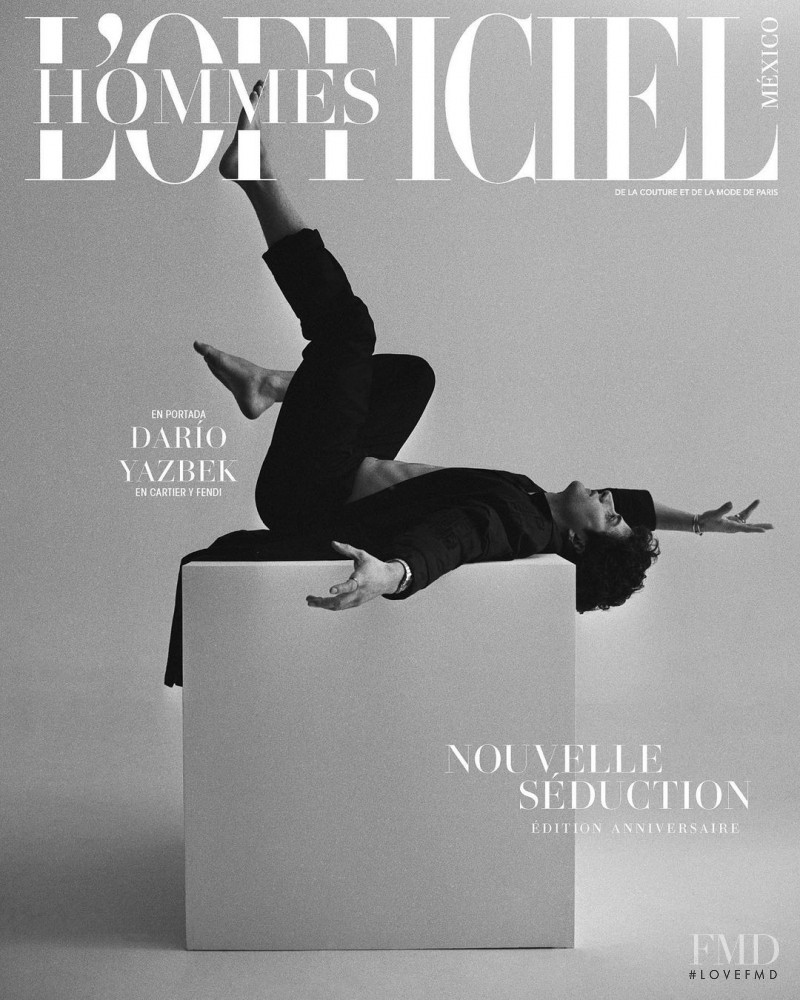 featured on the L\'Officiel Hommes Mexico cover from March 2021