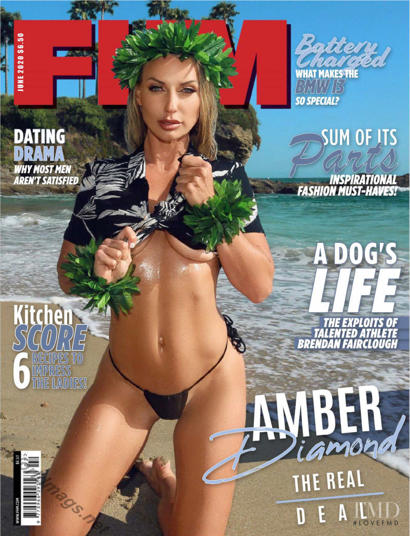  featured on the FHM USA cover from June 2020