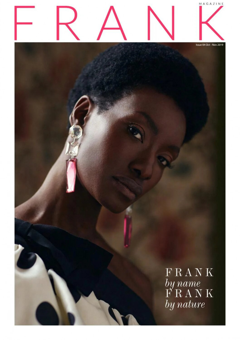 Amma Rhode featured on the Frank cover from October 2019