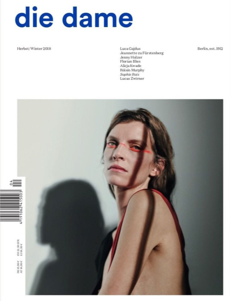 Luca Gajdus featured on the Die Dame cover from November 2018