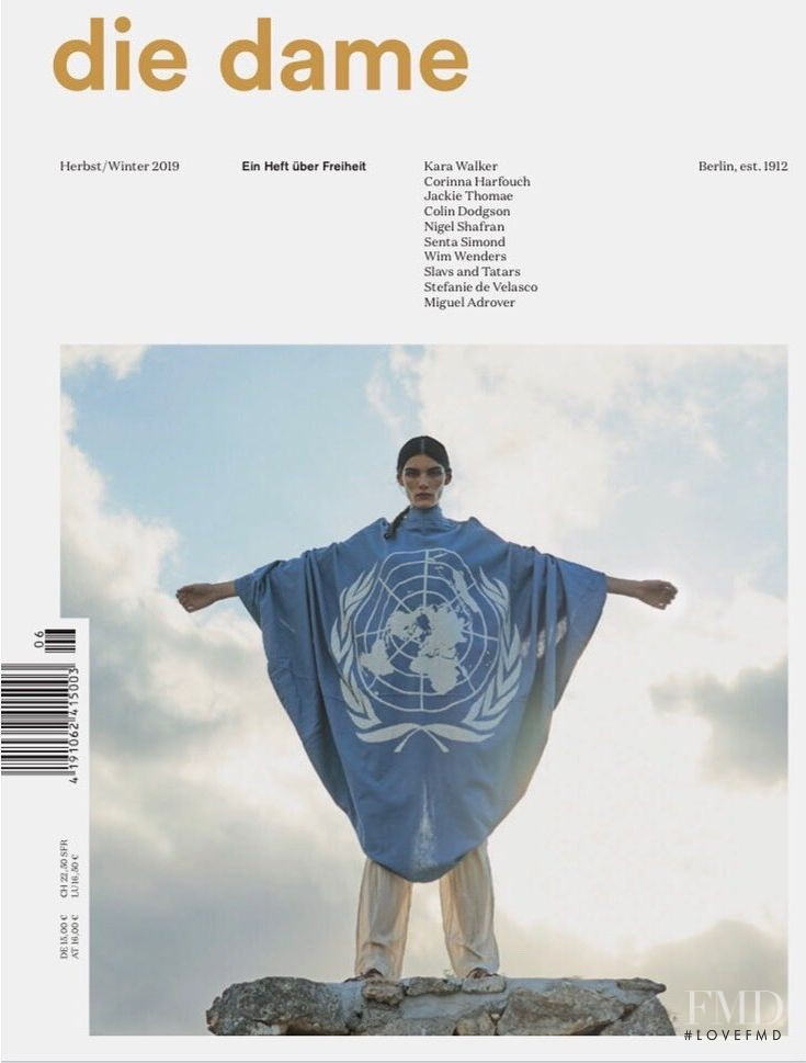 Lola Nicon featured on the Die Dame cover from February 2020