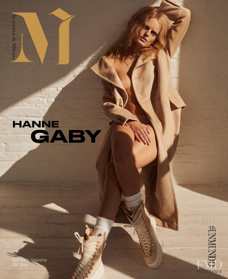 Hanne Gaby Odiele featured on the M Revista de Milenio cover from December 2020
