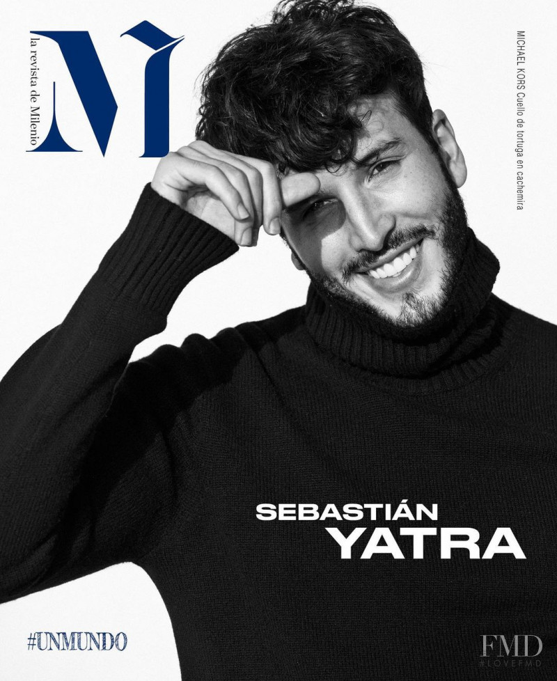 Sebastian Yatra featured on the M Revista de Milenio cover from December 2020