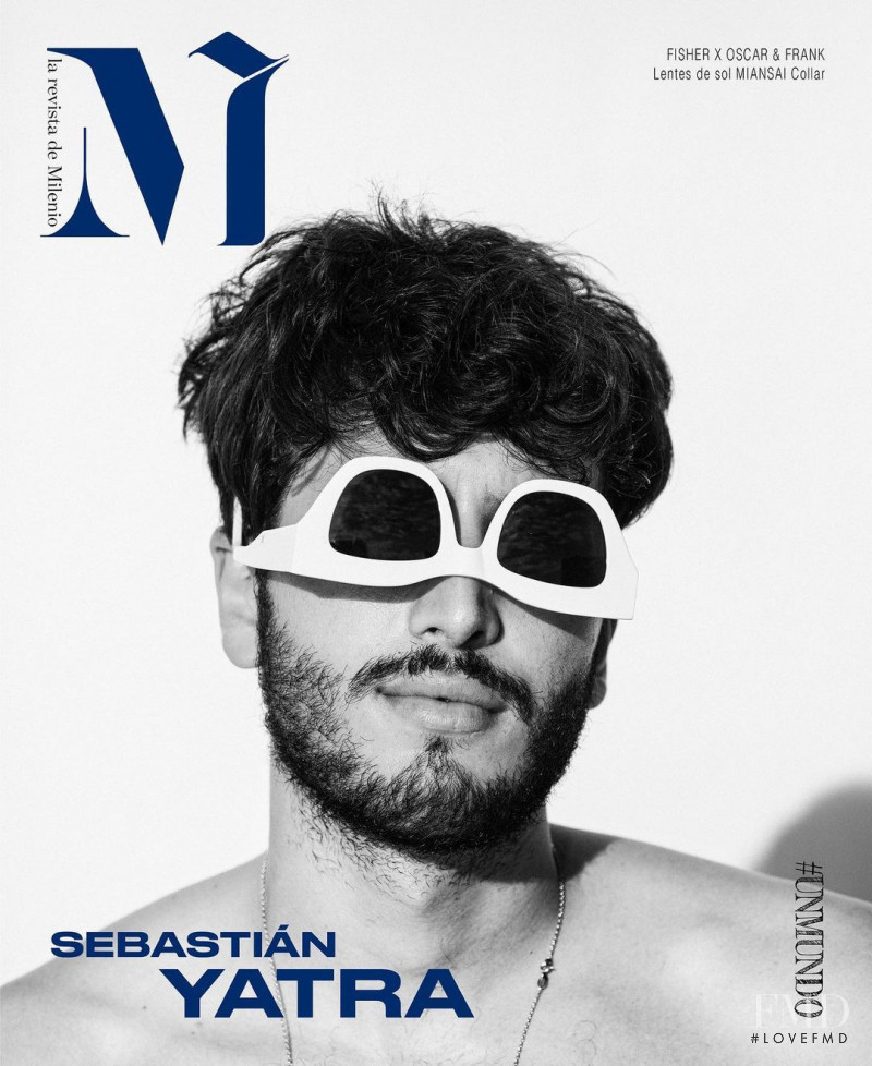 Sebastian Yatra featured on the M Revista de Milenio cover from December 2020
