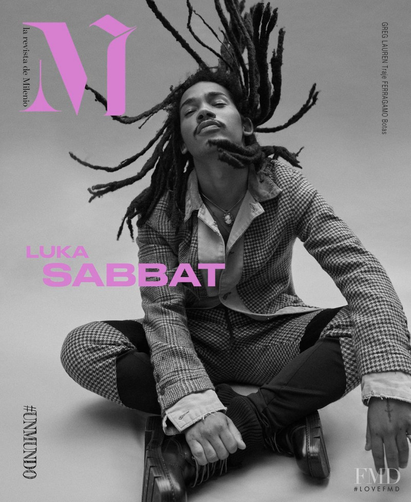Luka Sabbat featured on the M Revista de Milenio cover from November 2020