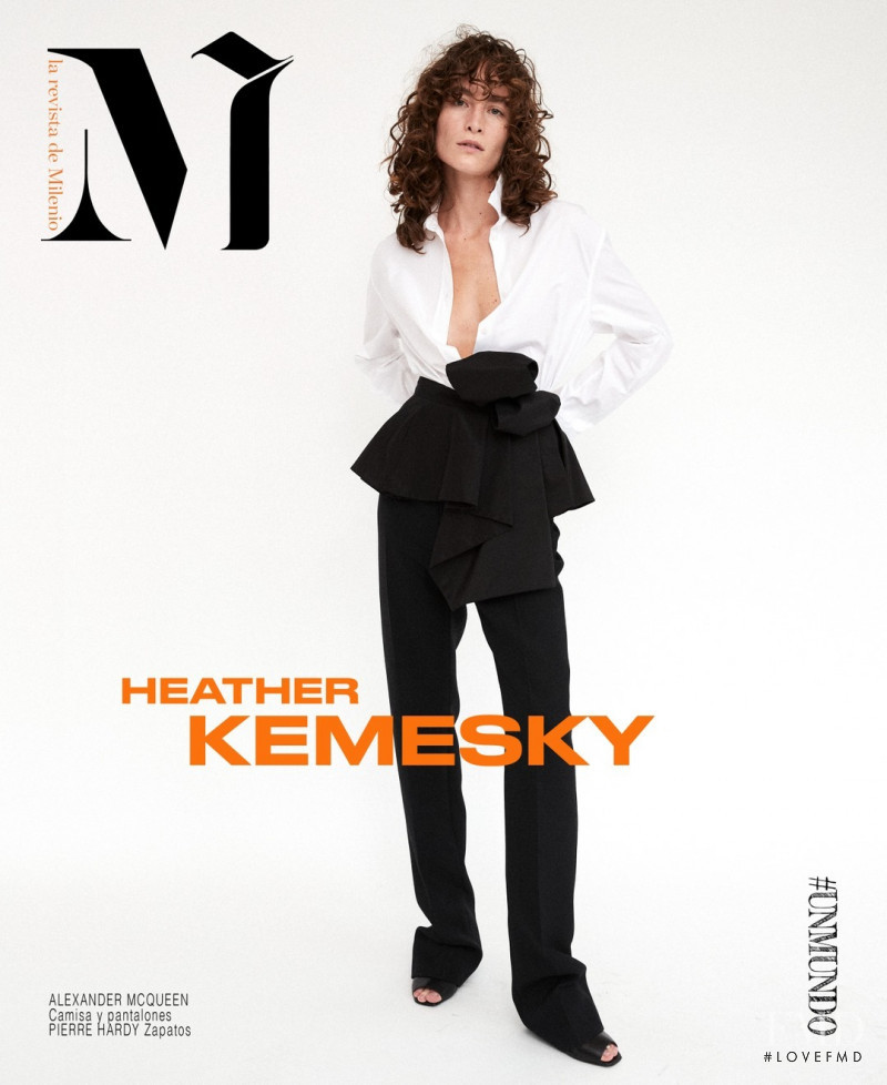 Heather Kemesky featured on the M Revista de Milenio cover from December 2020