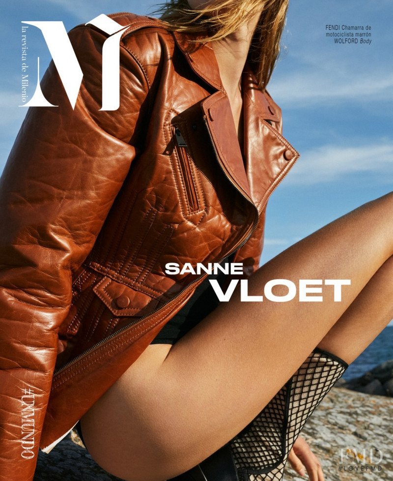 Sanne Vloet featured on the M Revista de Milenio cover from December 2020
