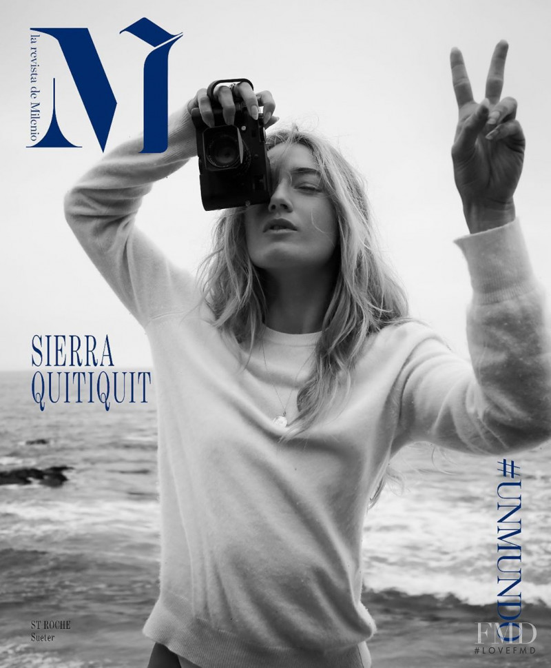 Sierra Quitiquit featured on the M Revista de Milenio cover from July 2020