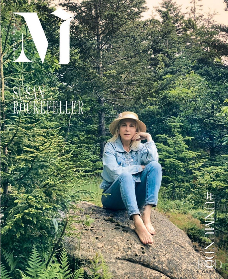 Susan Rockefeller featured on the M Revista de Milenio cover from July 2020