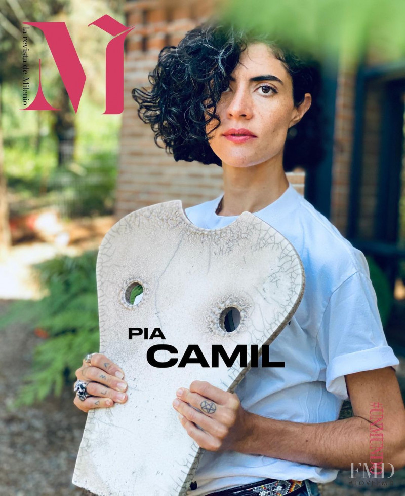 Pia Camil featured on the M Revista de Milenio cover from November 2020