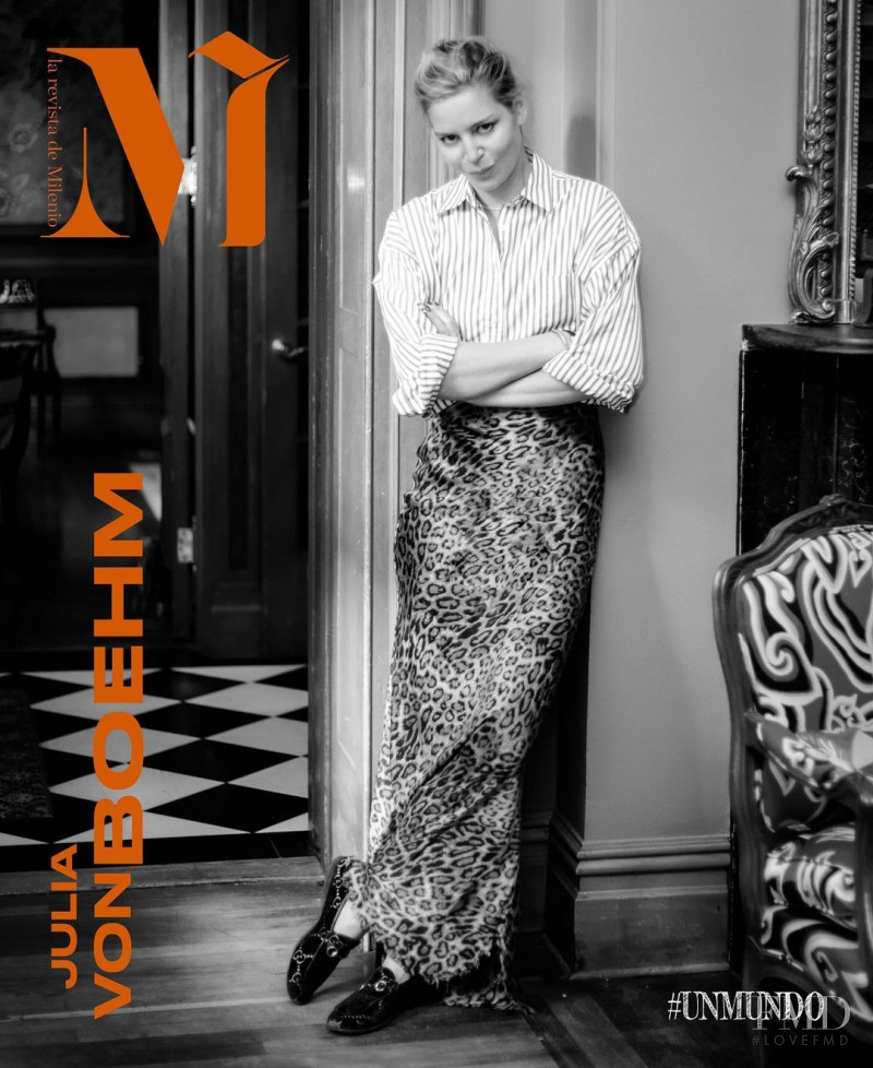 Julia von Boehm featured on the M Revista de Milenio cover from November 2020