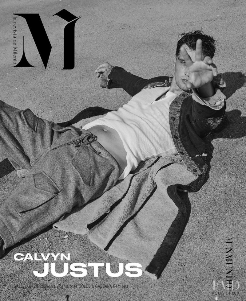 Calvyn Justus featured on the M Revista de Milenio cover from November 2020