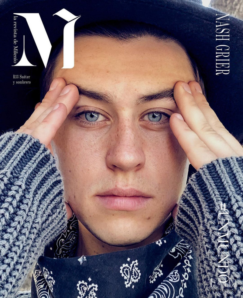 Nash Grier featured on the M Revista de Milenio cover from October 2020