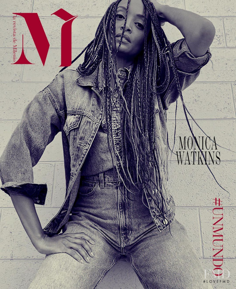 Monica Watkins featured on the M Revista de Milenio cover from October 2020