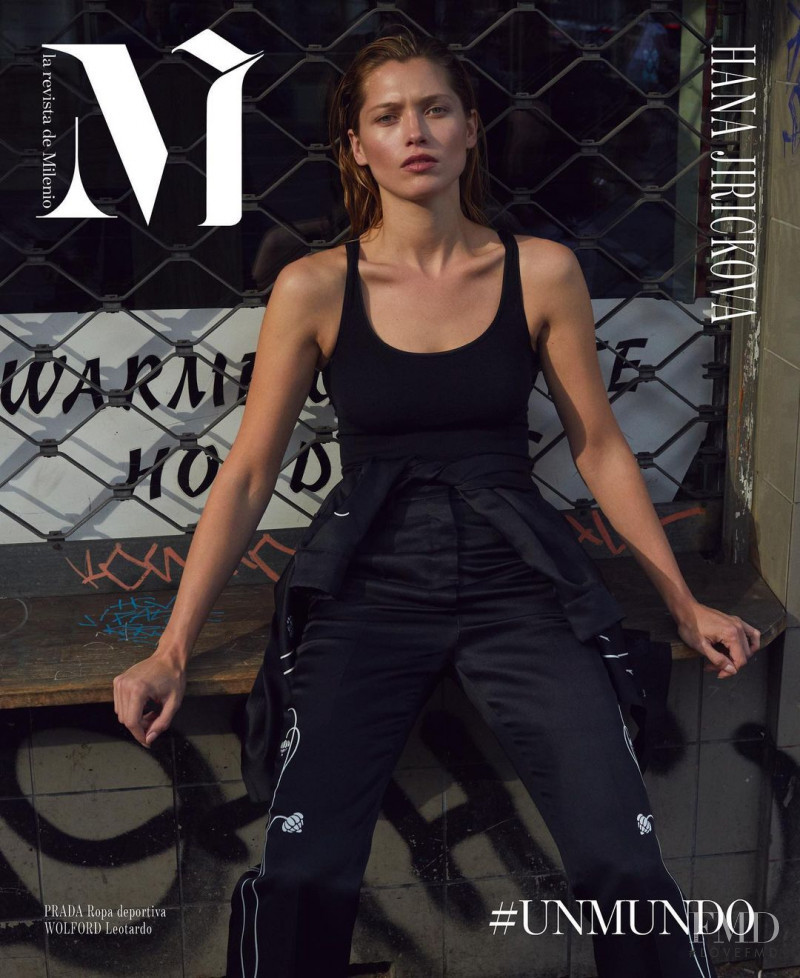 Hana Jirickova featured on the M Revista de Milenio cover from September 2020