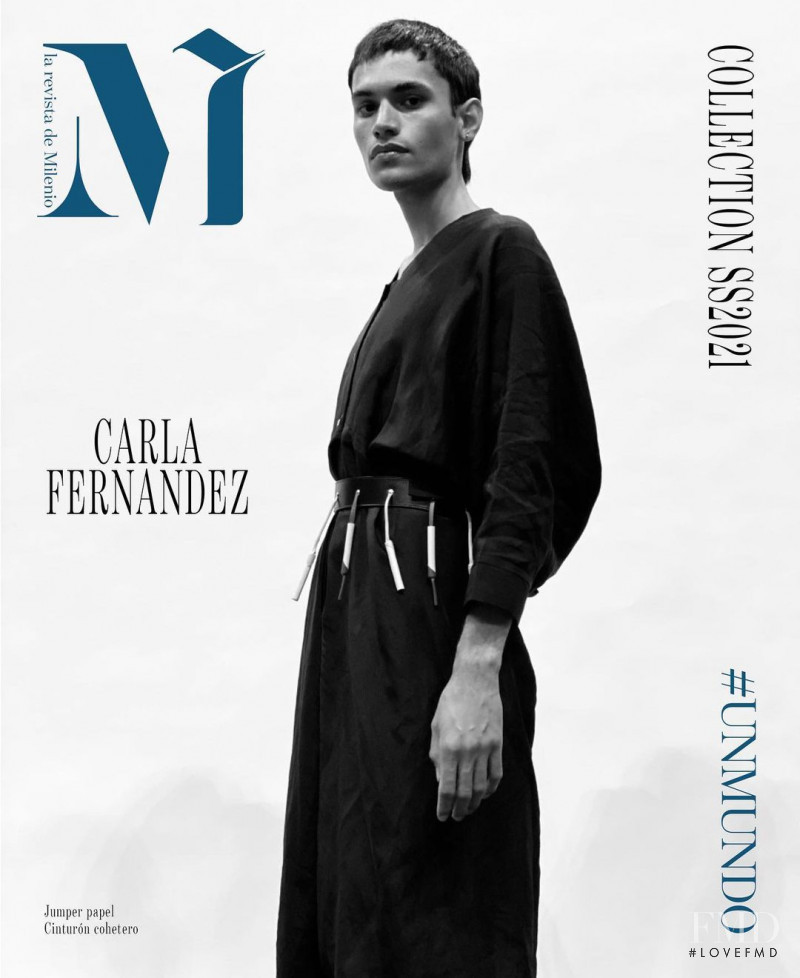 Zeta Garza featured on the M Revista de Milenio cover from September 2020