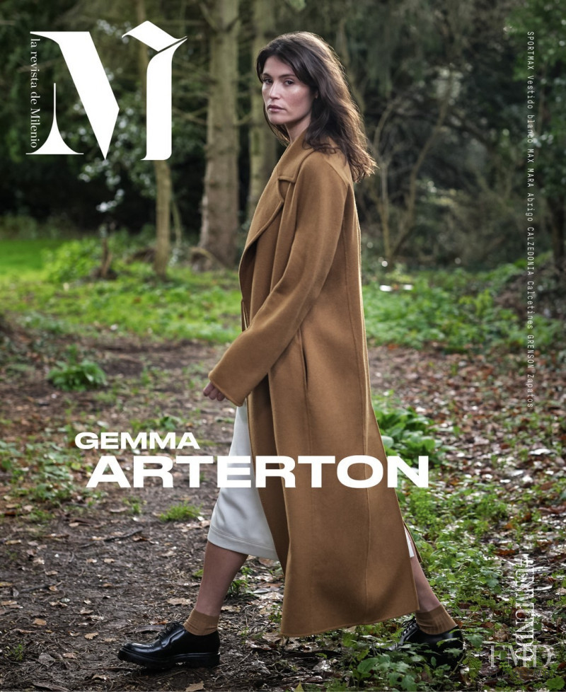Gemma Arterton featured on the M Revista de Milenio cover from March 2021