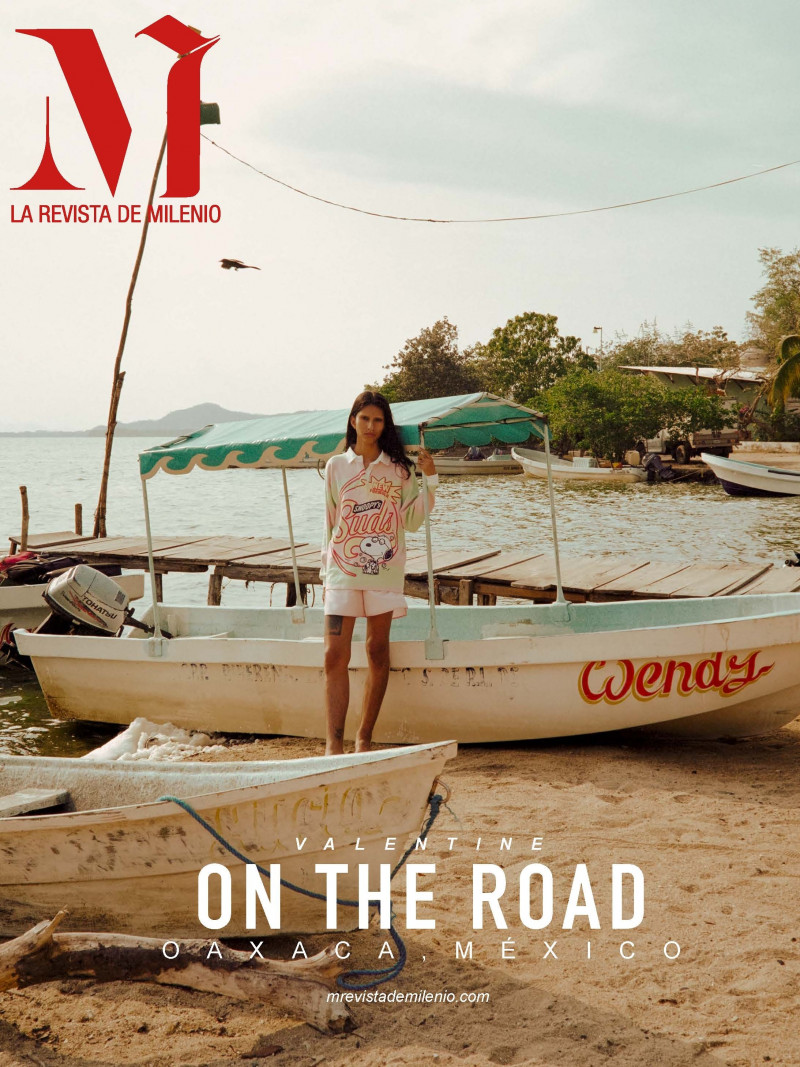 Valentine Alvarez featured on the M Revista de Milenio cover from July 2022