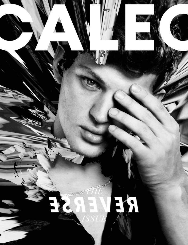 Sebastian Sauvé featured on the Caleo Magazine cover from July 2014