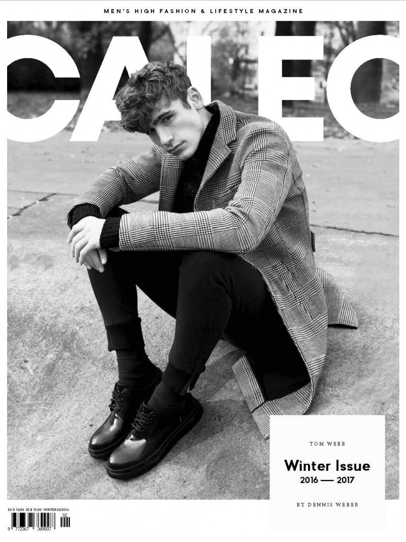 Tom Webb featured on the Caleo Magazine cover from December 2016