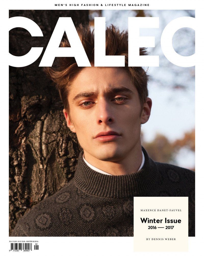 Maxence Danet-Fauvel featured on the Caleo Magazine cover from December 2016