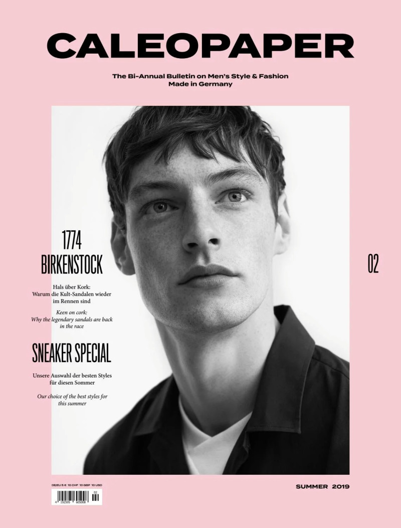 Roberto Sipos featured on the Caleo Magazine cover from May 2019