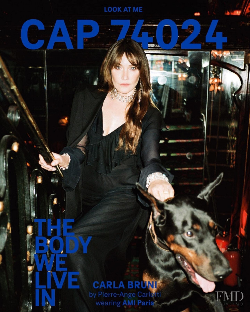 Carla Bruni featured on the CAP 74024 screen from June 2022