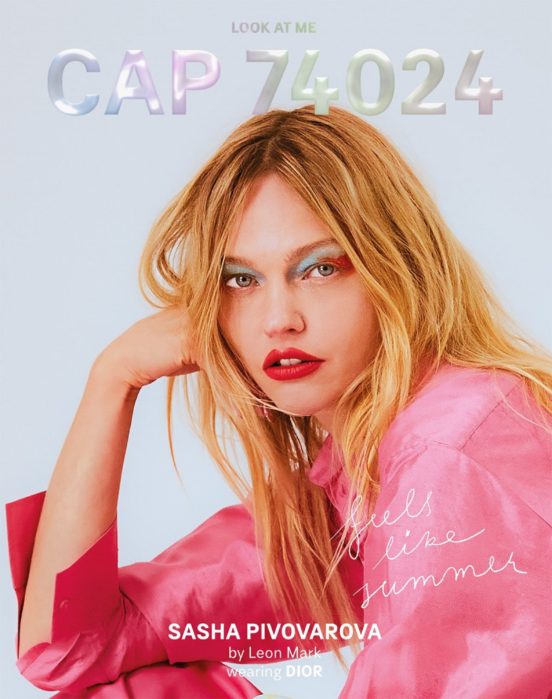 Sasha Pivovarova featured on the CAP 74024 screen from July 2023