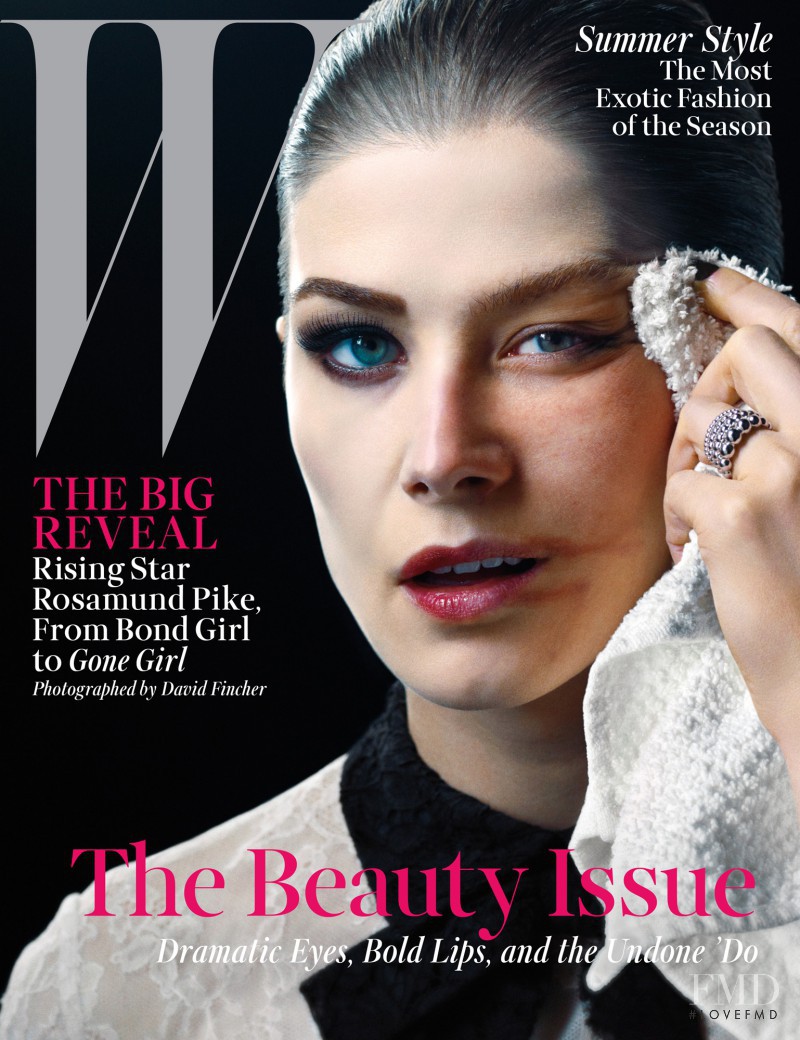 Rosamund Pike
 featured on the W cover from May 2014