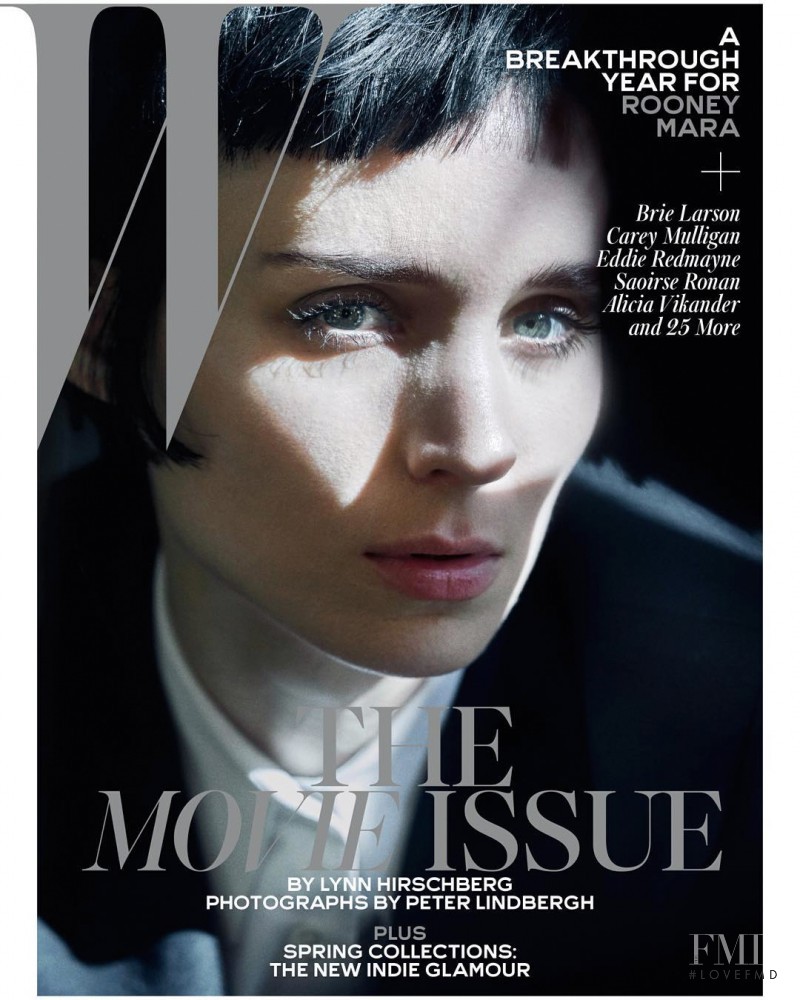 Rooney Mara
 featured on the W cover from February 2016