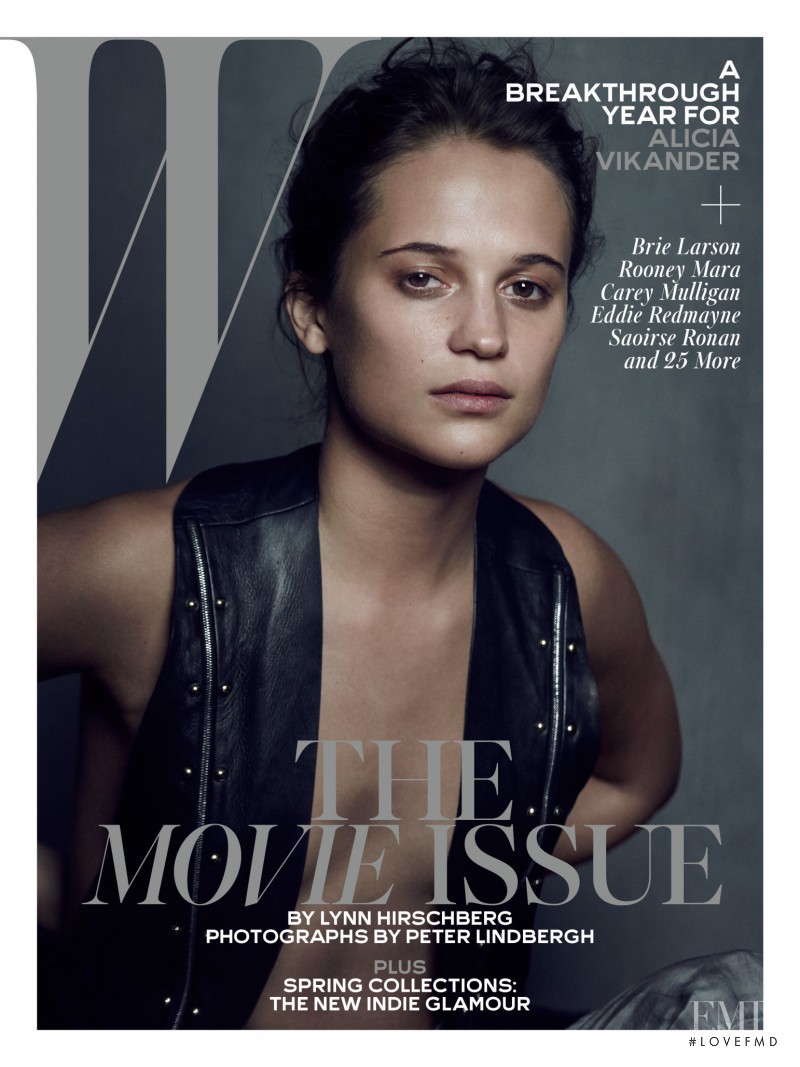 Lynn Hirschberg featured on the W cover from February 2016