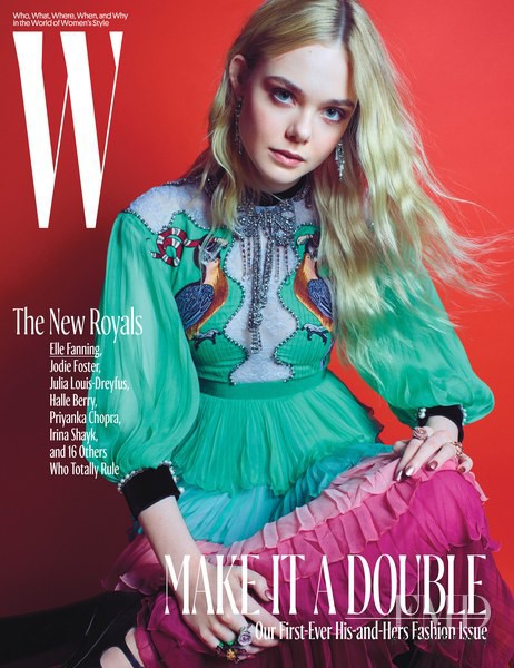  featured on the W cover from October 2016