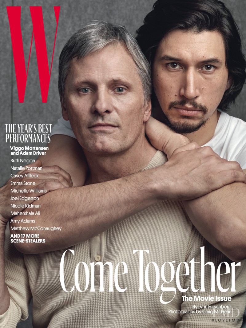  featured on the W cover from February 2017