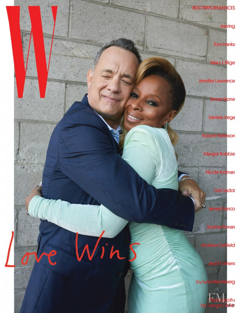  featured on the W cover from February 2018