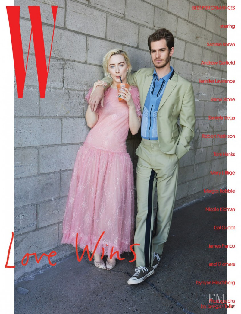  featured on the W cover from February 2018