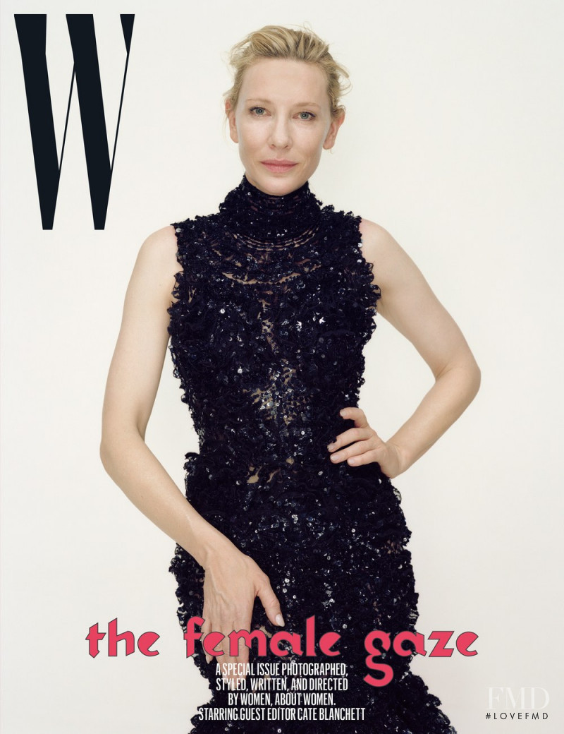 Cate Blanchett featured on the W cover from September 2018