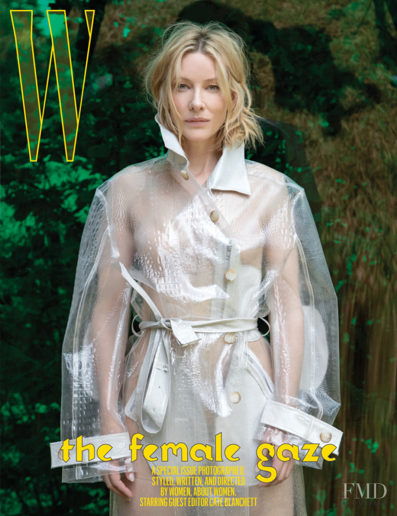 Cate Blanchett featured on the W cover from September 2018