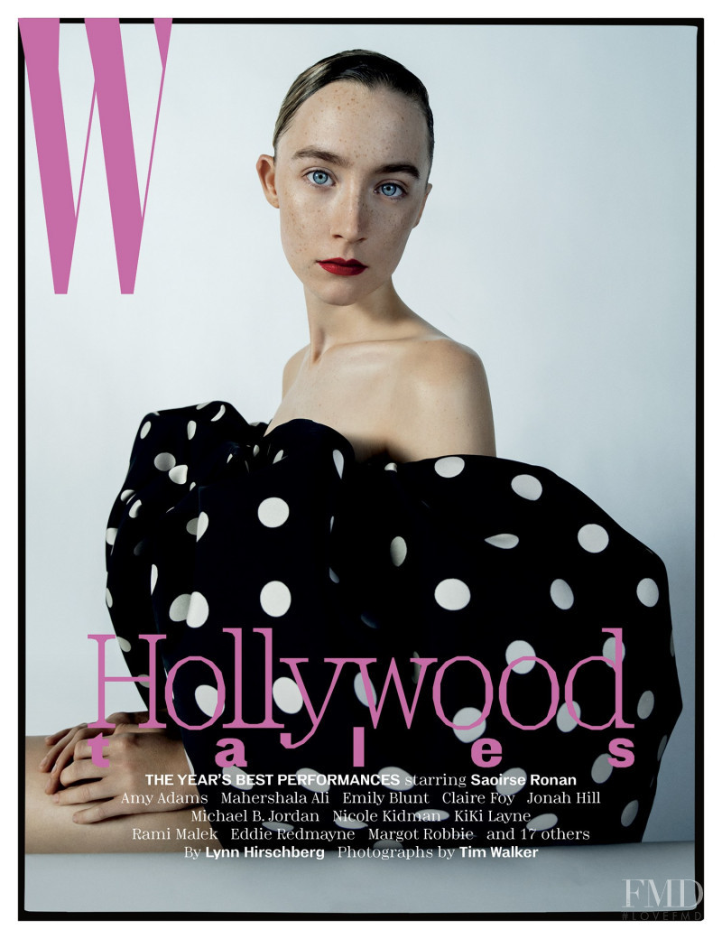  featured on the W cover from January 2019