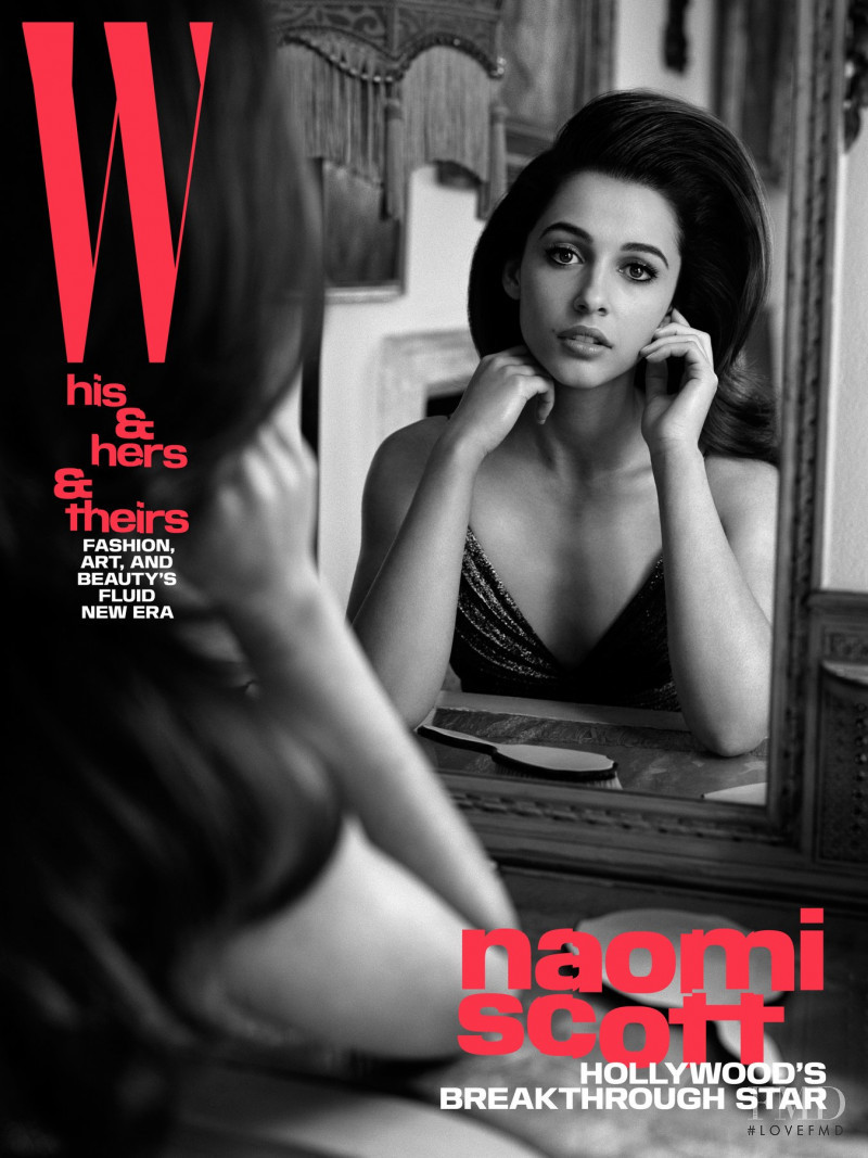 Naomi Scott featured on the W cover from May 2019